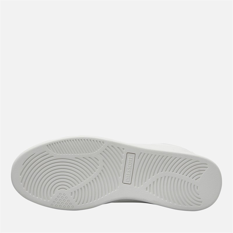 Lyle And Scott Vintage Baskets Elgin Homme perforées White Green - Image 2