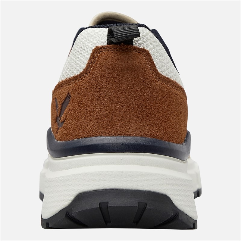 Lyle And Scott Vintage Lennox sneakersy dla niego kolor White Beige – zdjęcie  3