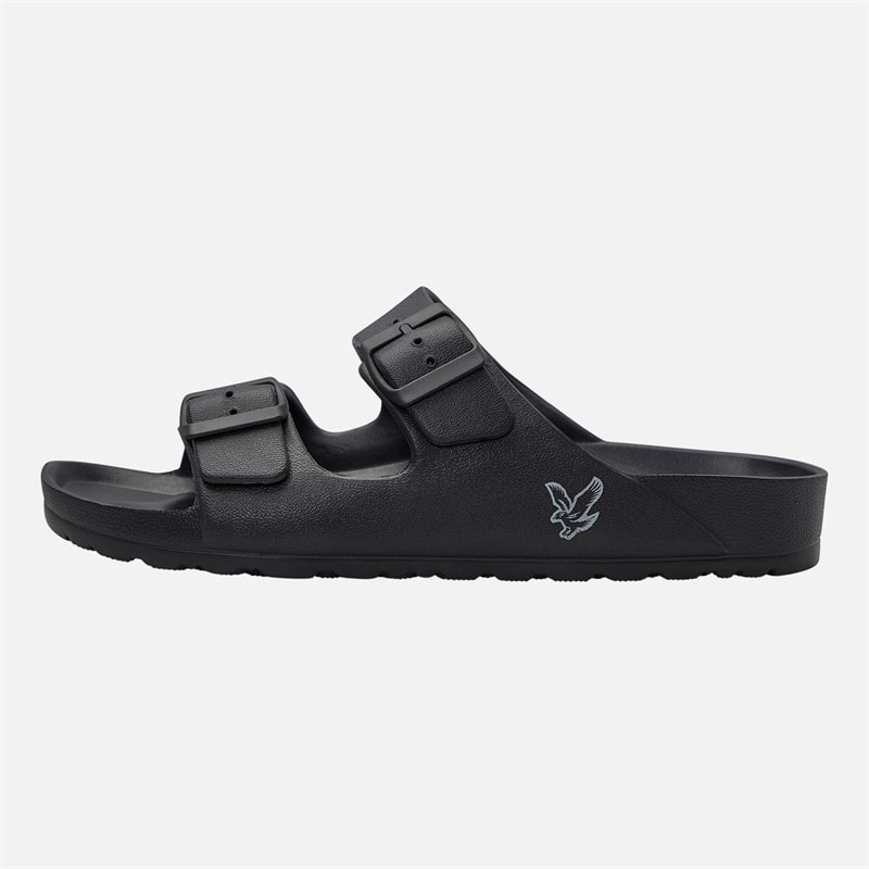 Lyle And Scott Vintage Sandales Eva Homme avec assise plantaire Skye Noir - Image 2