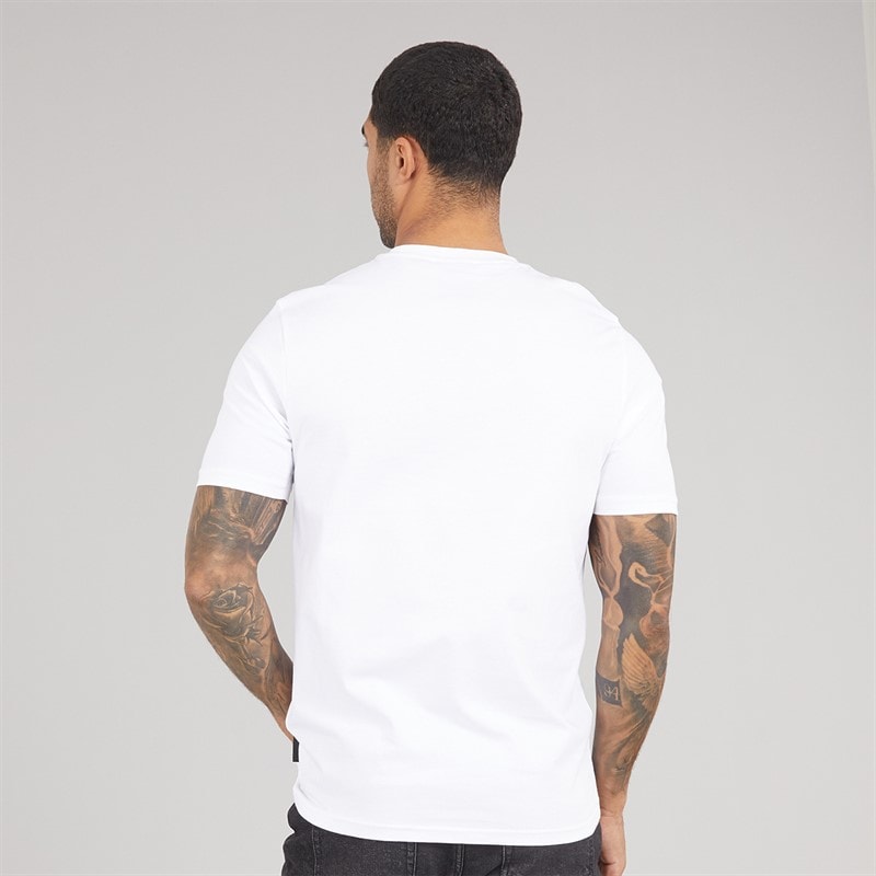 Lyle And Scott Vintage T-shirt graphique Homme 626 White - Image 2