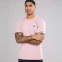 Lyle And Scott Vintage Heren Effen T-shirt X574 Pink Light