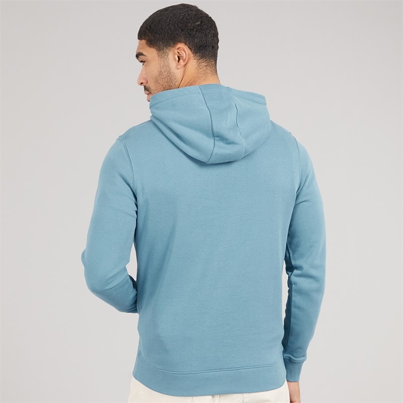 Lyle And Scott Vintage Heren Hoodie X861 Ocean Sky - Afbeelding 2