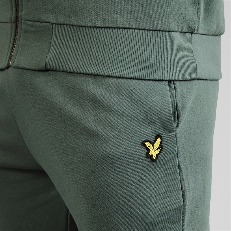 Lyle And Scott Vintage Heren Slim Fit Joggers Green Mercurial - Afbeelding 3