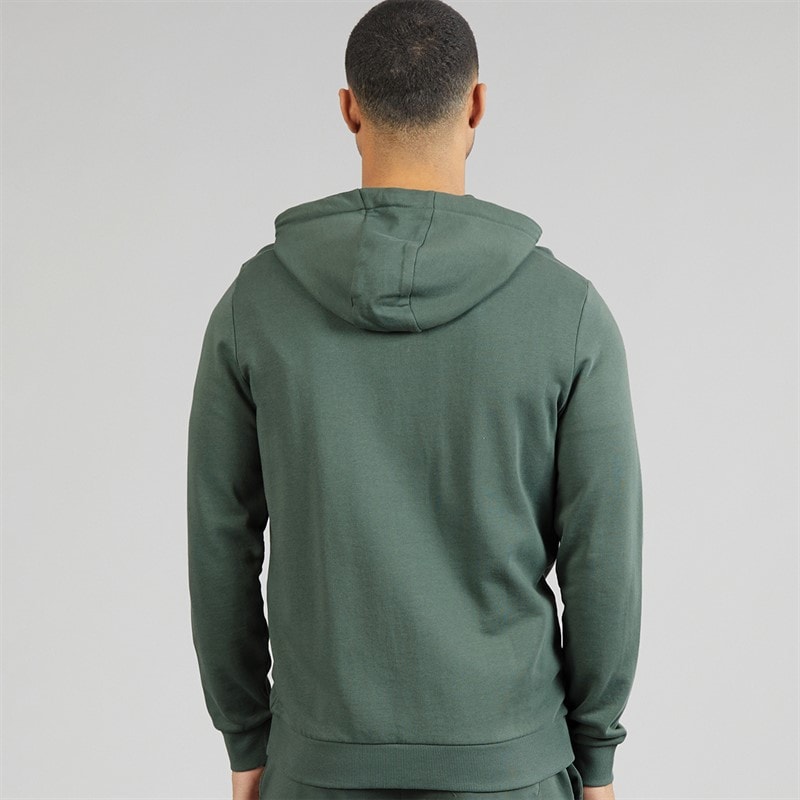 Lyle And Scott Vintage Heren hoodie met rits Green Mercurial - Afbeelding 2