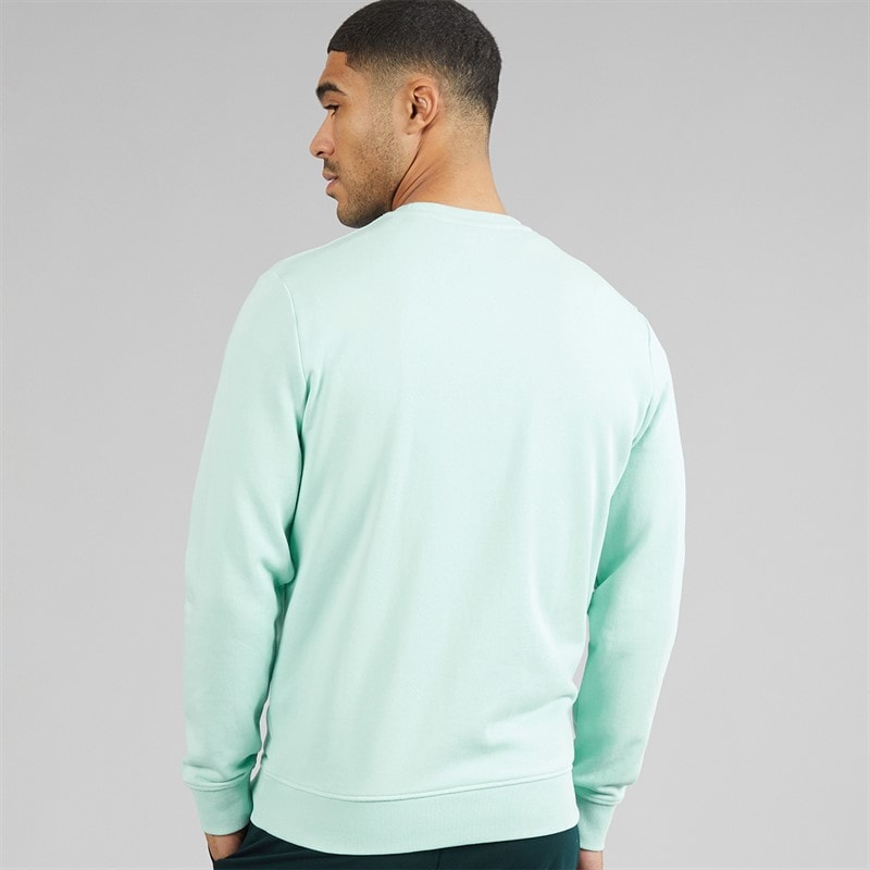 Lyle And Scott Vintage Heren Crew Neck Sweatshirt Future Blue - Afbeelding 2