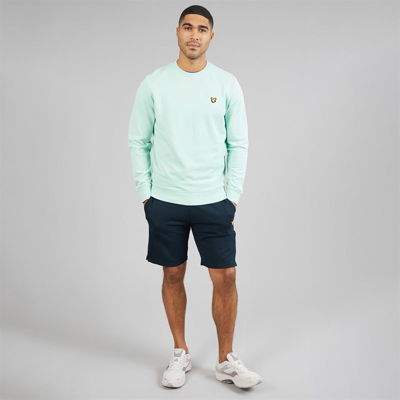 Lyle And Scott Vintage Heren Crew Neck Sweatshirt Future Blue - Afbeelding 4