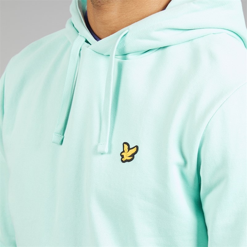 Lyle And Scott Vintage Heren Hoodie Future Blue - Afbeelding 3