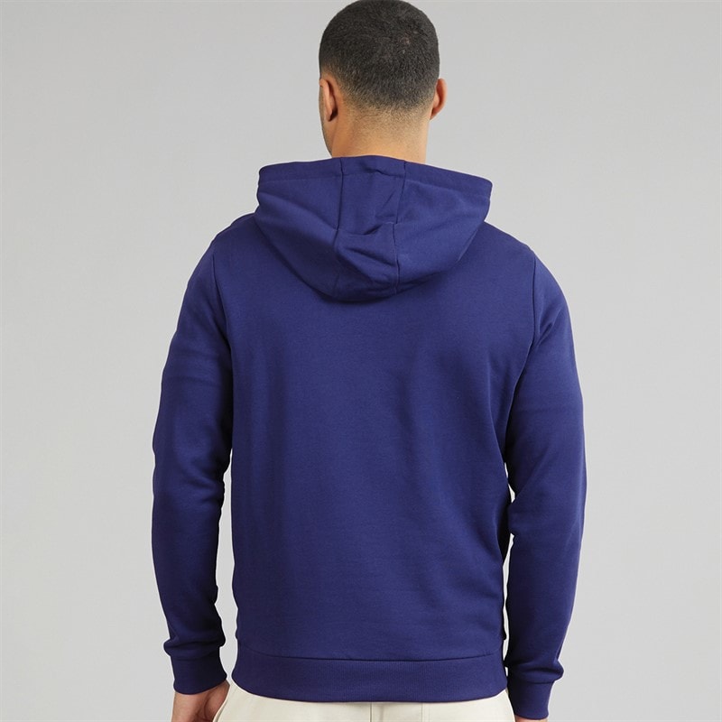 Lyle And Scott Vintage Heren Pullover Hoodie Deep Indigo - Afbeelding 2