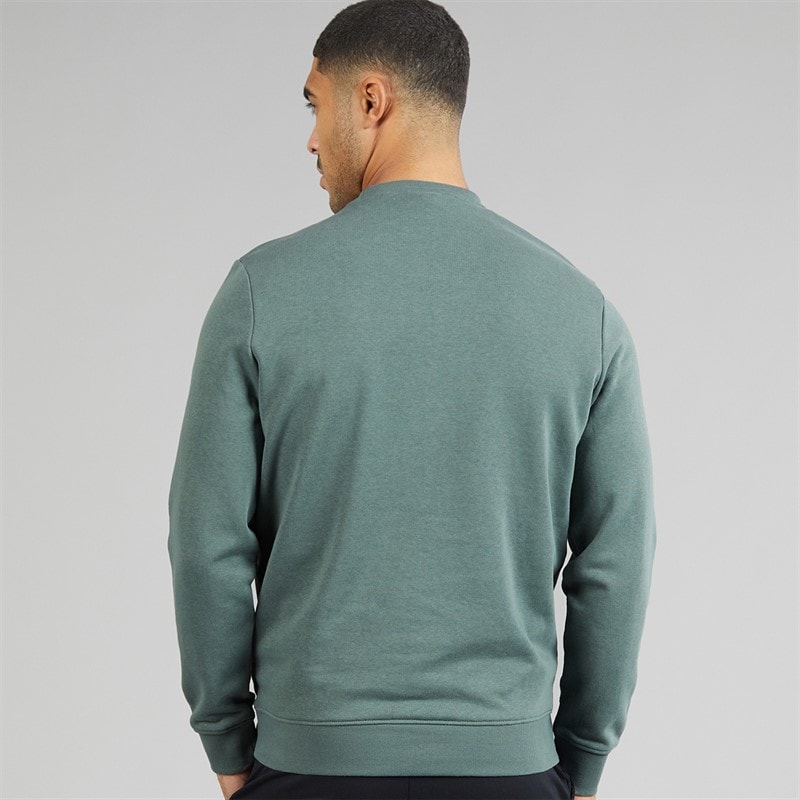 Lyle And Scott Vintage Heren sweater met ronde hals Green Mercurial - Afbeelding 2