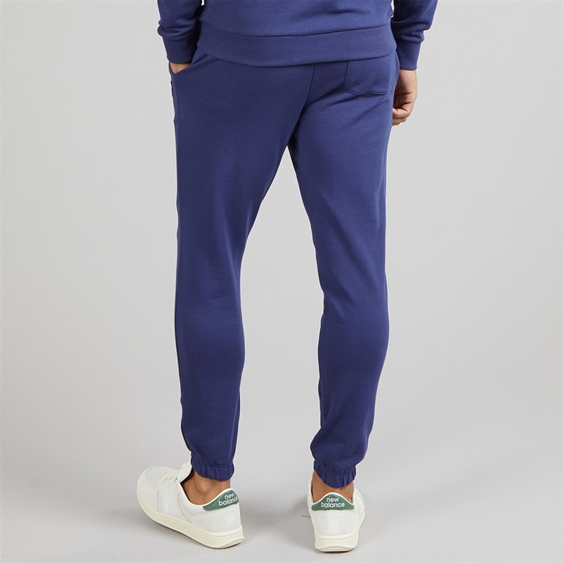 Lyle And Scott Vintage Heren Slim Fit Joggers Deep Indigo - Afbeelding 2