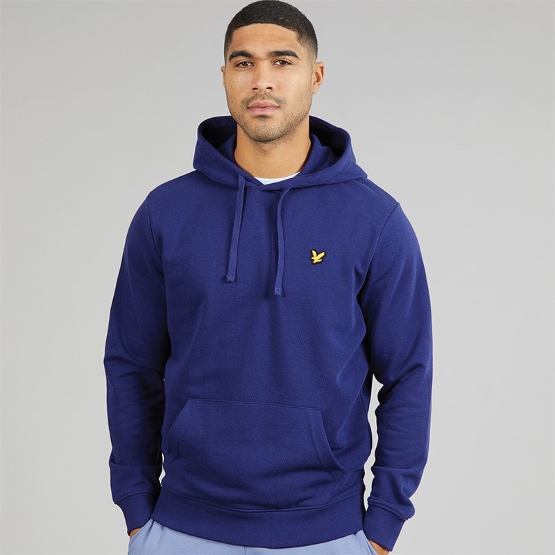 Lyle And Scott Vintage Heren Hoodie Deep Indigo