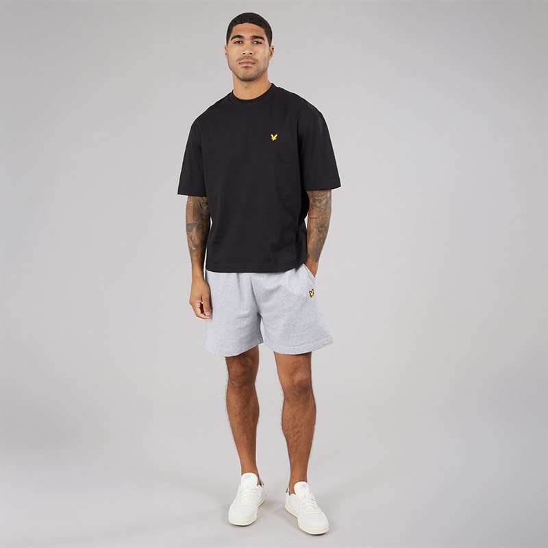 Lyle And Scott Vintage T-shirt oversize Homme 1874 Jet Black - Image 4