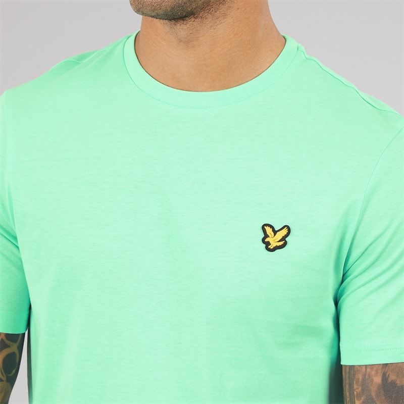 Lyle And Scott Vintage T-shirt Homme Cool Mint - Image 3