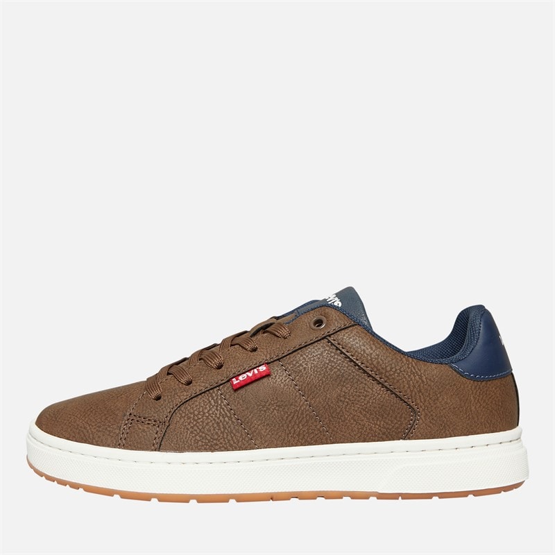 Levi's Junior Piper Sneakers Donkerbruin Marine 2241 - Afbeelding 2