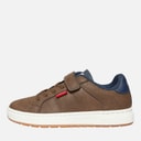Levi's Kinderen Piper Sneakers Donkerbruin Marine 2241