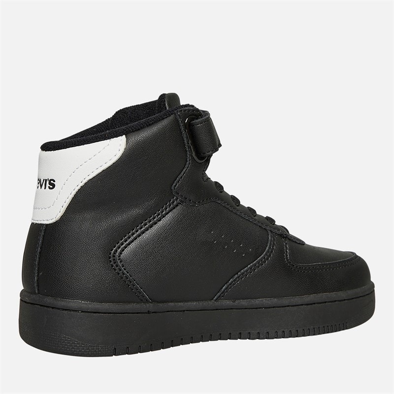 Levi's Baskets montantes New Union Enfant Noir blanc 0008 - Image 5