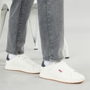 Levi's Junior Piper Sneakers Wit Blauw 0063