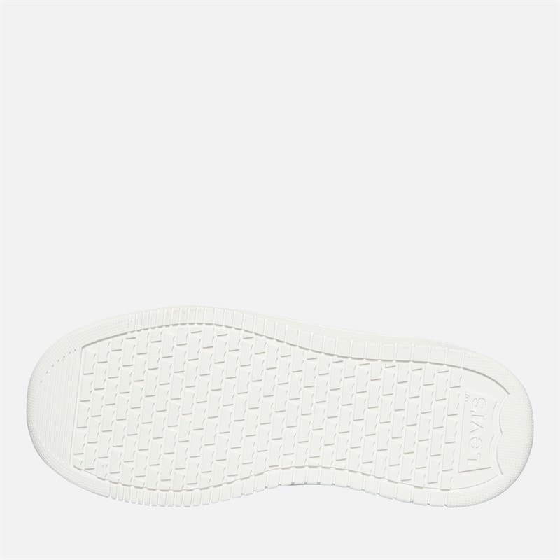 Levi's Baskets Montantes Enfant New Union Blanc Noir 0062 - Image 2