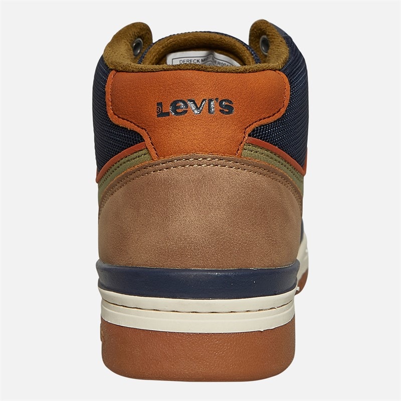 Levi's Baskets Junior Dereck Marine/Kaki 1691 - Image 3