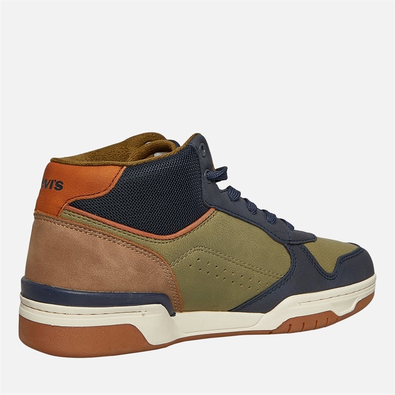 Levi's Baskets Junior Dereck Marine/Kaki 1691 - Image 5