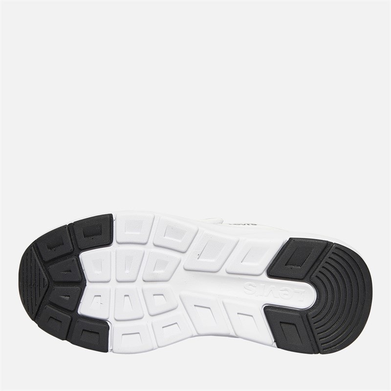 Levi's Kinderen Larry Sneakers Wit / Zwart 0062 - Afbeelding 2