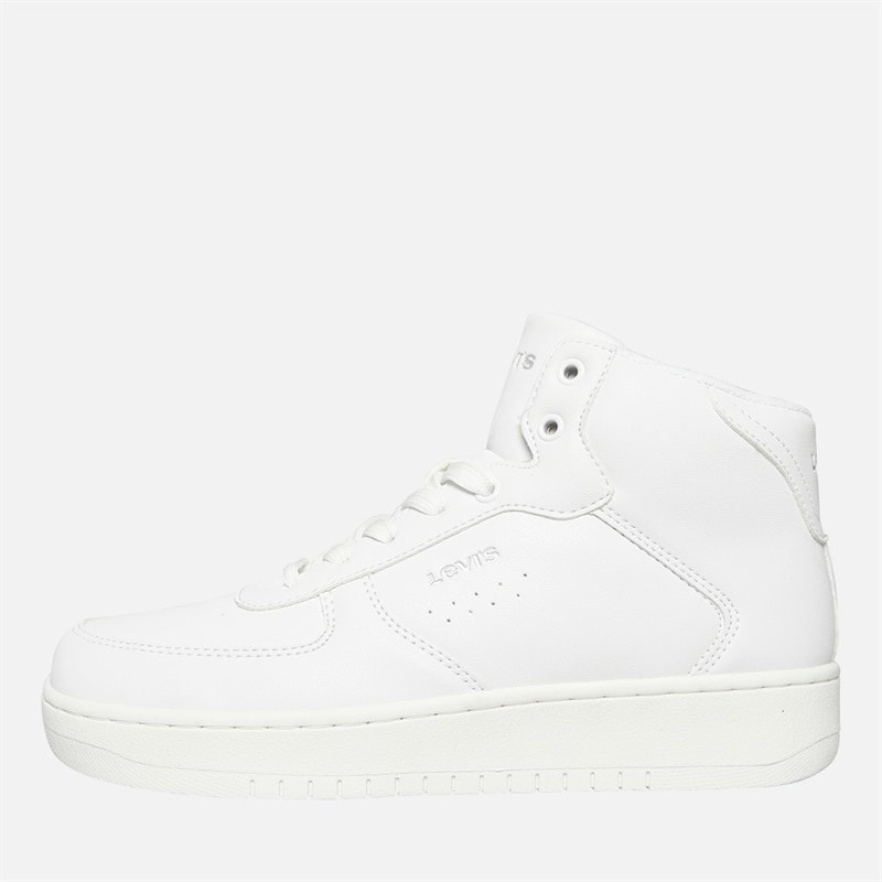 Levi's Junior New Union Hi Top Sneakers Wit 0061