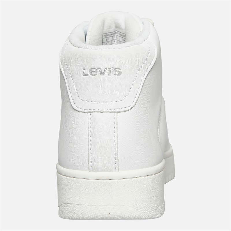 Levi's Baskets Montantes Junior New Union Blanches 0061 - Image 3