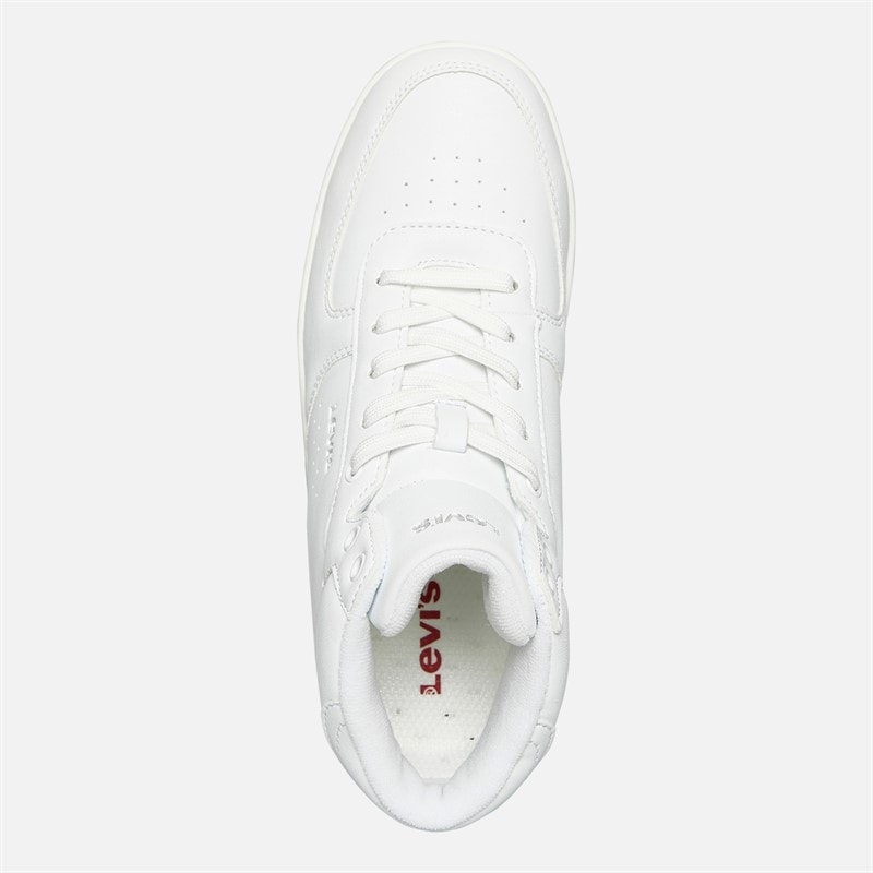 Levi's Baskets Montantes Junior New Union Blanches 0061 - Image 4