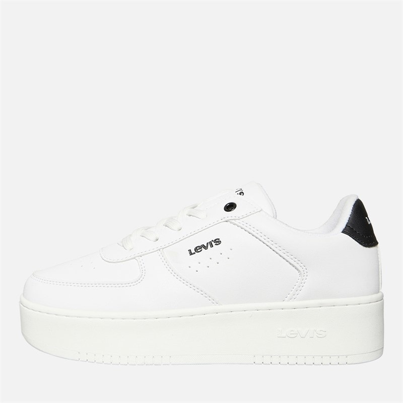Levi's Baskets Junior New Union Blanc Noir 0062 - Image 2