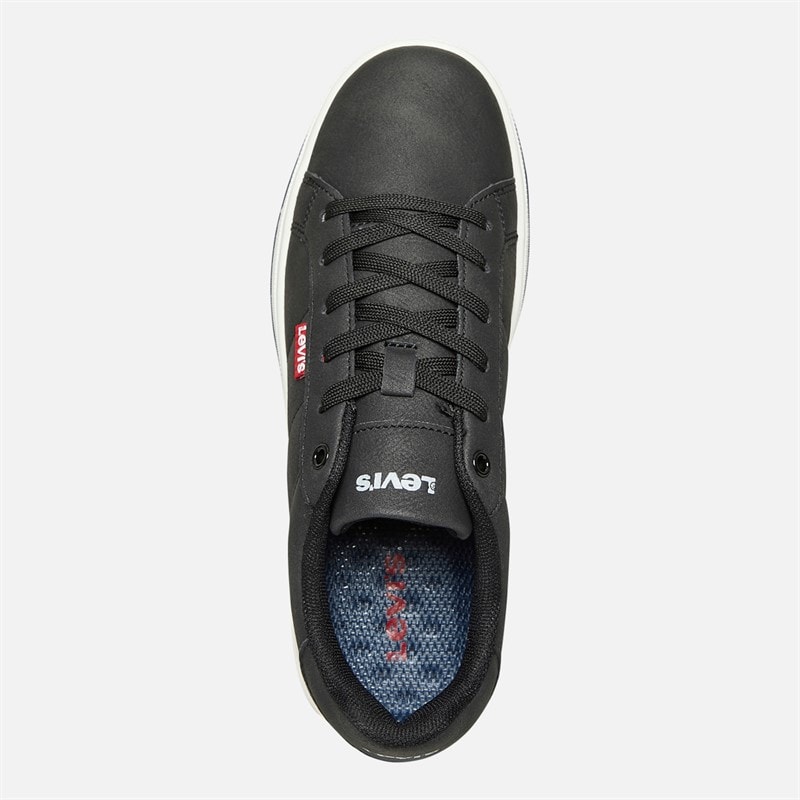 Levi's Junior Piper Sneakers Zwart 0003 - Afbeelding 4