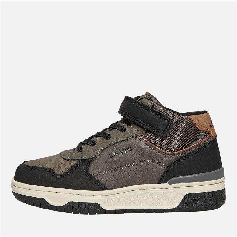 Levi's Kinder Dereck Sneakers Schwarz / Taupe 1364 - Bild 1