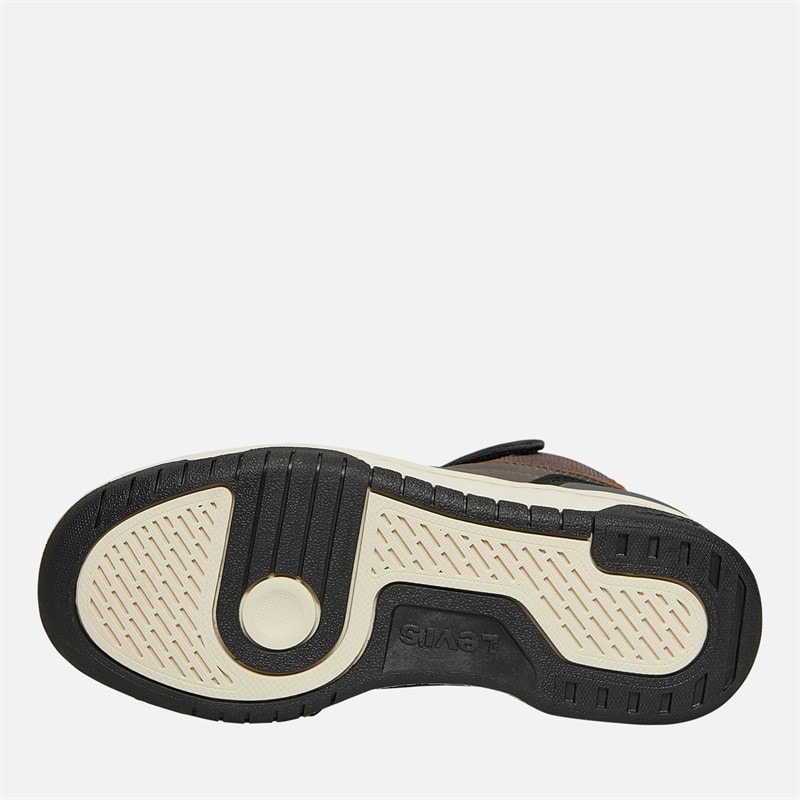 Levi's Kinder Dereck Sneakers Schwarz / Taupe 1364 - Bild 2