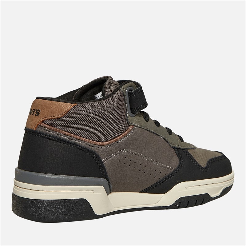 Levi's Kinder Dereck Sneakers Schwarz / Taupe 1364 - Bild 5
