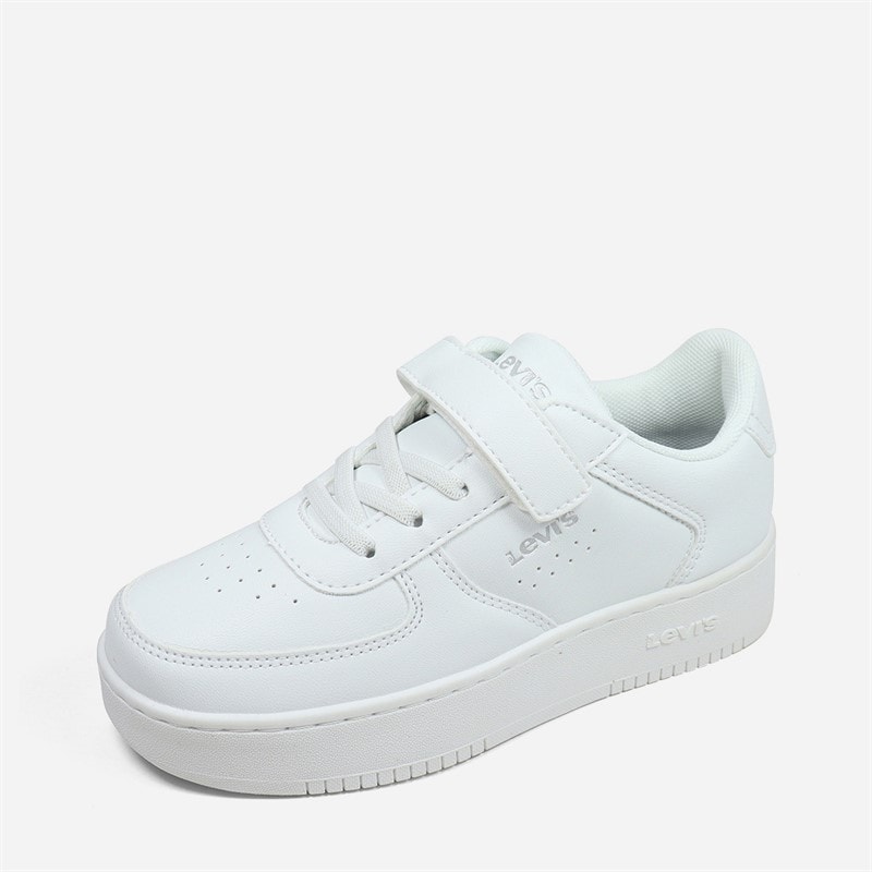 Levi's Kinderen Nieuwe Union Gedurfde Sneakers wit 0061 - Afbeelding 4