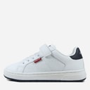Levi's Kinderen Piper Sneakers wit Navy 0122