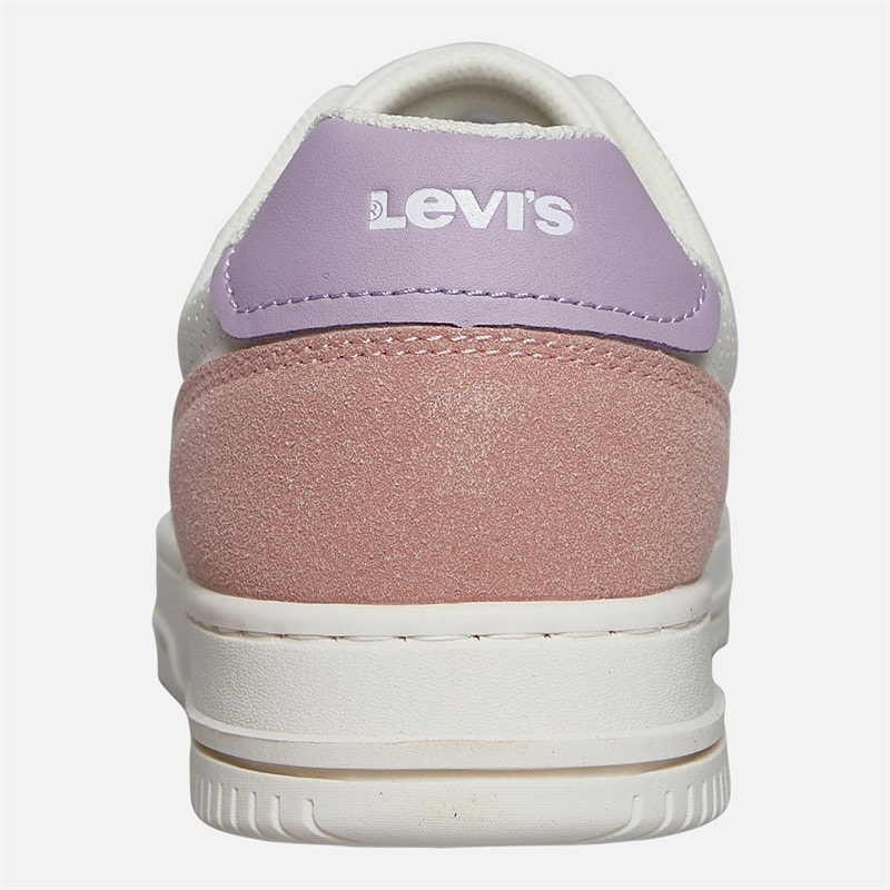 Levi's Junior Meisjes Maverick Sneakers Off White/Blauw 3558 Off wit Blue 3558 - Afbeelding 3