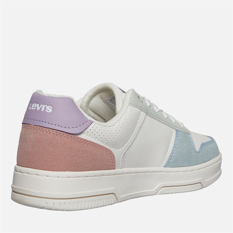 Levi's Junior Meisjes Maverick Sneakers Off White/Blauw 3558 Off wit Blue 3558 - Afbeelding 5