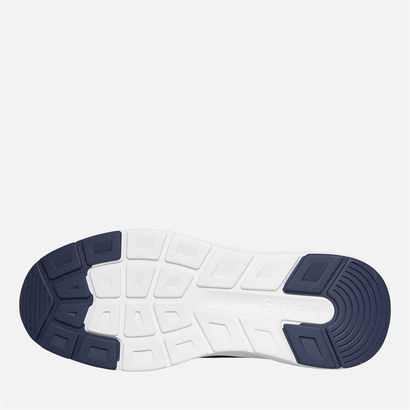 Levi's Junior Ocean Sneakers Navy/Rood 0290 Navy Red 0290 - Afbeelding 2