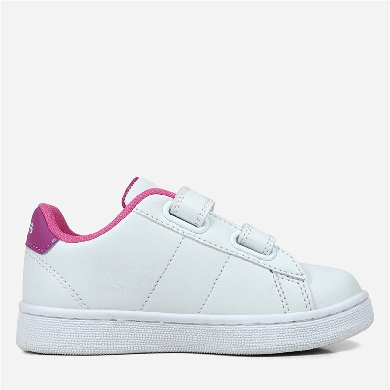 Levi's Meisjes bel sneakers wit Fuxia 0069 - Afbeelding 2