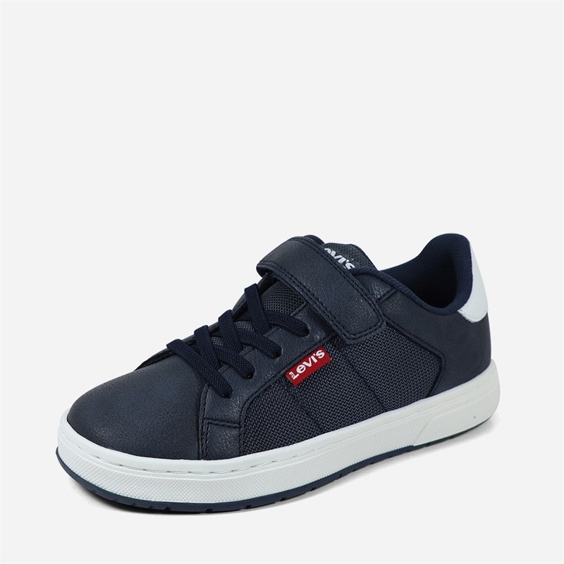 Levi's Kinderen Piper Sneakers Navy 0040 - Afbeelding 4