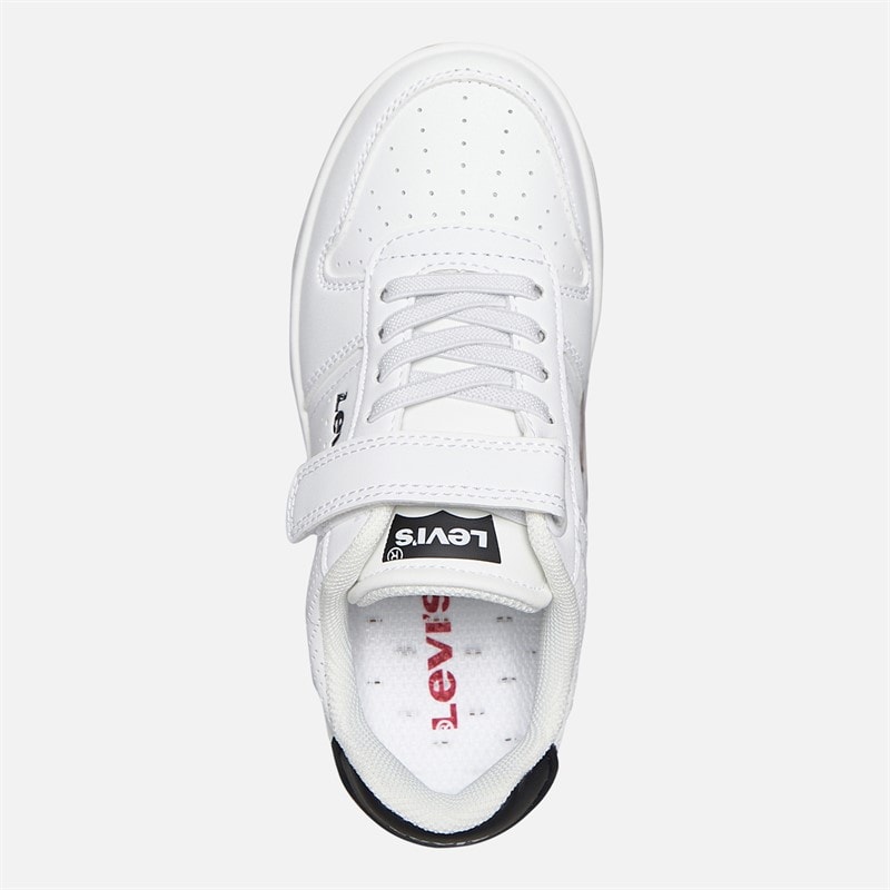 Levi's Kinder Maverick Sneaker Weiß/Schwarz 0062 White Black 0062 - Bild 4