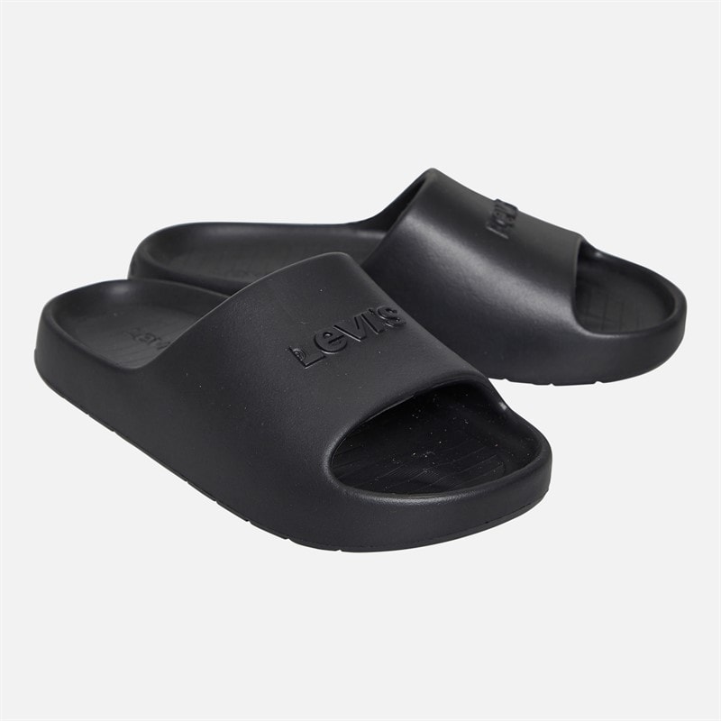 Levi's Junior Wendy Slides Black 0003