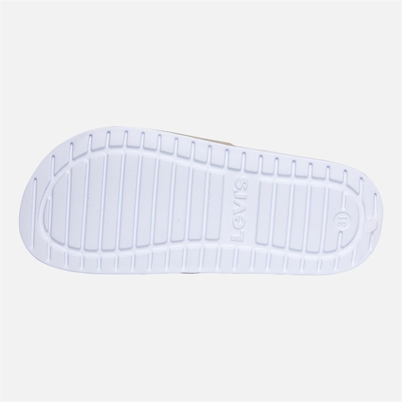 Levi's Meisjes Zwembad Slippers Gold Glitter 3923 - Afbeelding 3