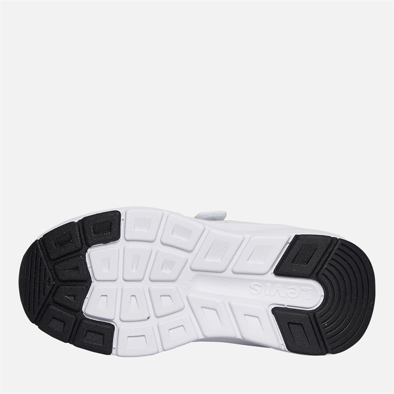 Levi's Kinderen Hudson Sneakers Wit/Zwart/Rood 0239 wit Black Red 0239 - Afbeelding 2