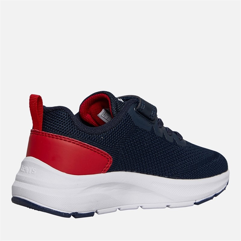 Levi's Buty sportowe dla dzieci Hudson granatowo-czerwone 0290 kolor Navy Red 0290 – zdjęcie  5