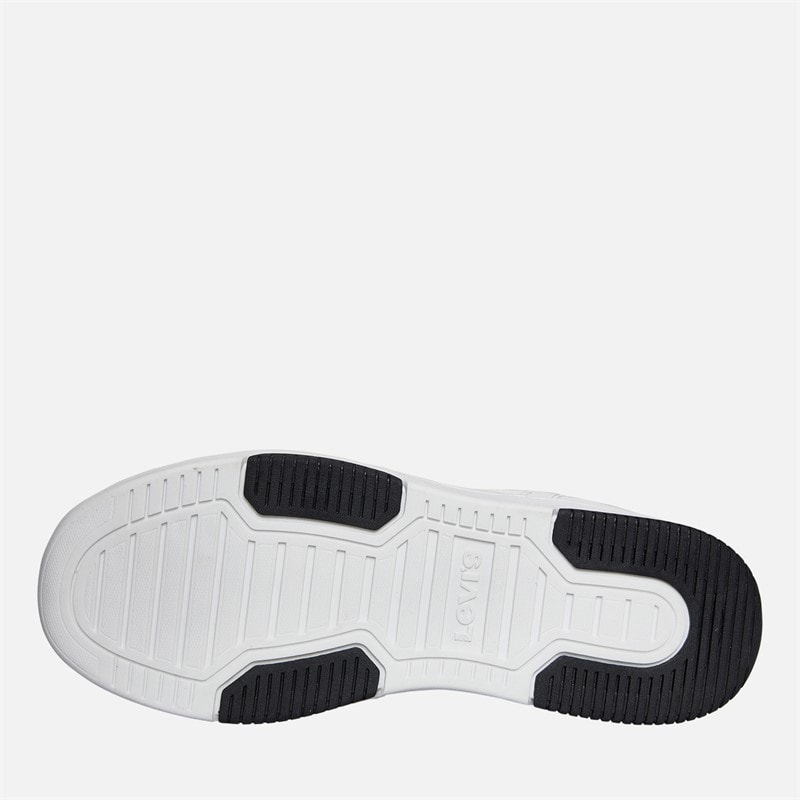 Levi's Baskets Junior Maverick Blanc/Noir 0062 White Black 0062 - Image 2