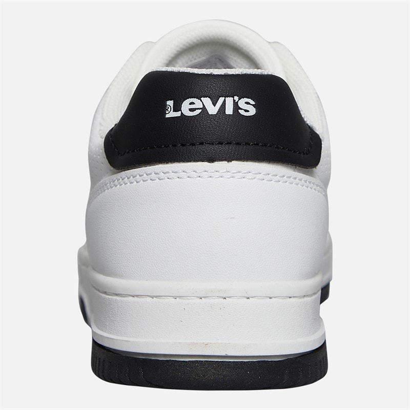 Levi's Baskets Junior Maverick Blanc/Noir 0062 White Black 0062 - Image 3