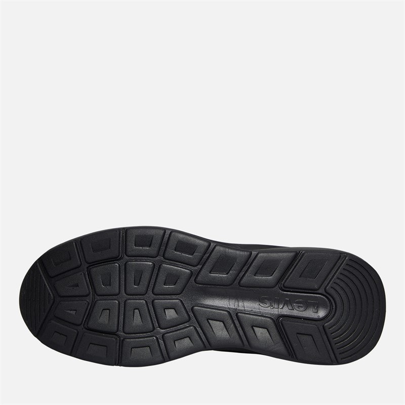 Levi's Junior Harlem Sneakers Zwart/Zwart 0562 Black Black 0562 - Afbeelding 2