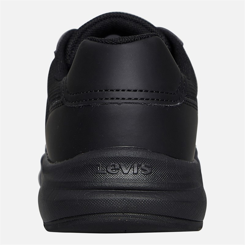 Levi's Junior Harlem Sneakers Zwart/Zwart 0562 Black Black 0562 - Afbeelding 3