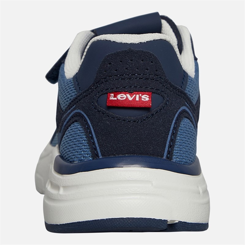 Levi's Kinderen Curtis Sneakers Navy Jeans 1690 - Afbeelding 3